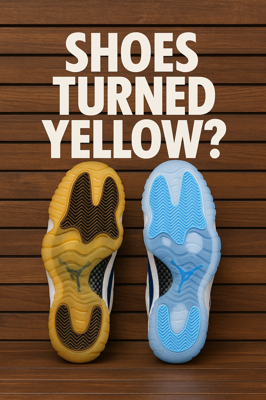 Why Do Sneakers Turn Yellow — And How We Reverse It
