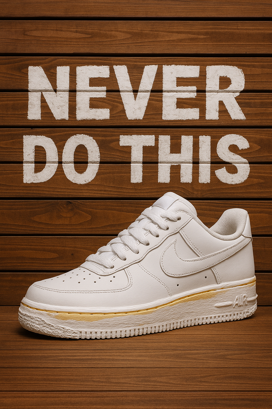 Why Painting Over Yellowed Soles is the Wrong Move — And How We Fix It Right