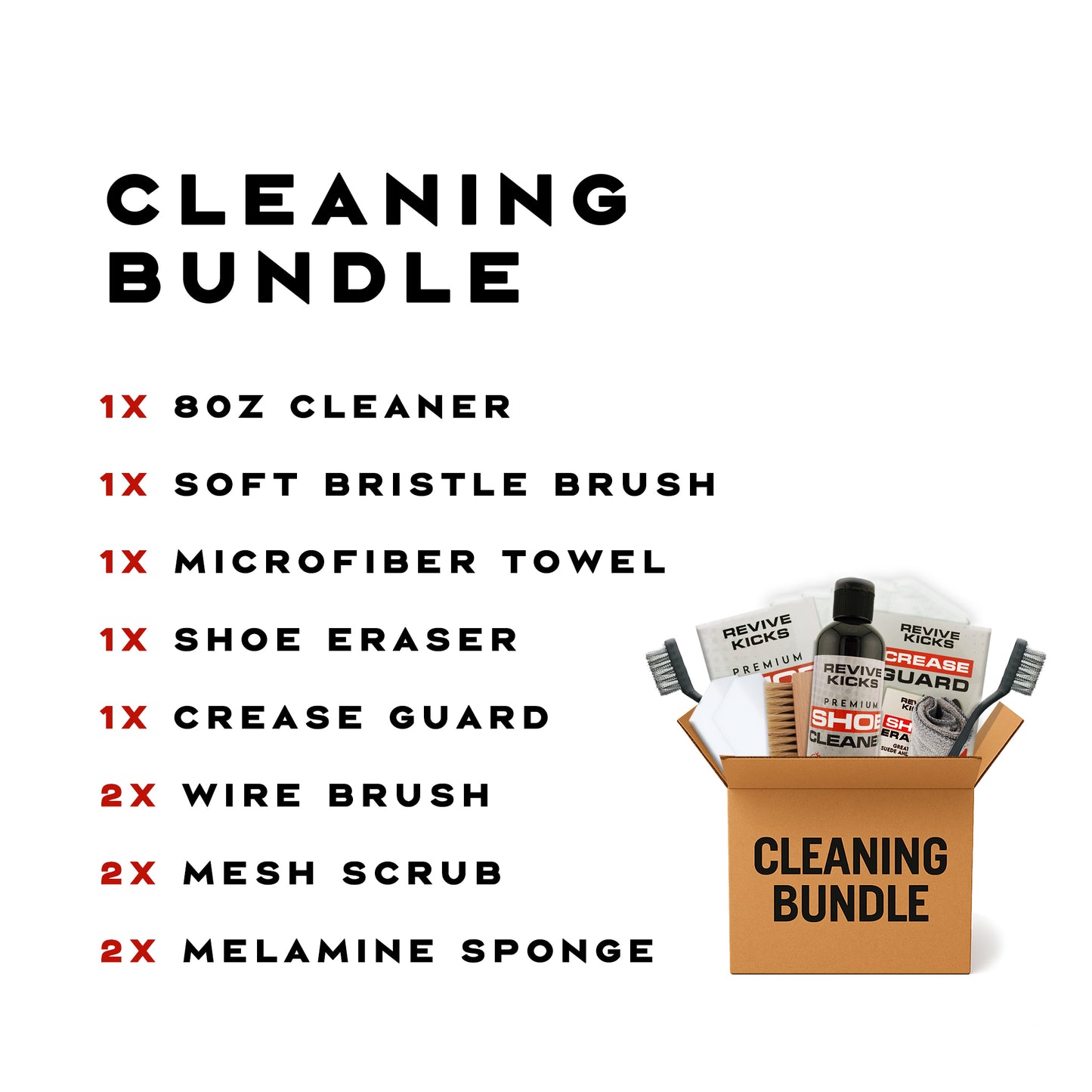 Revive Kicks Shoe Cleaning Bundle