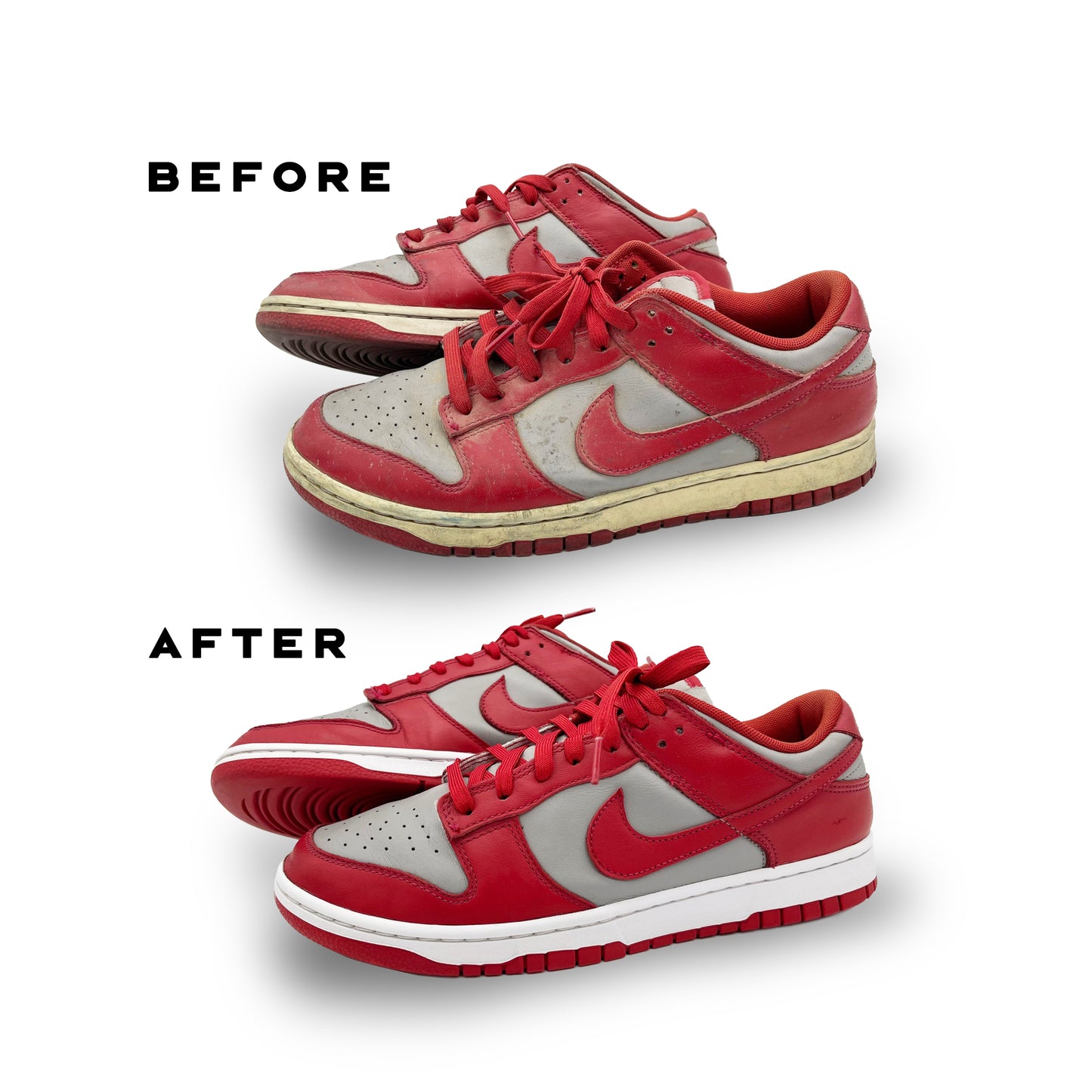 Revive Kicks Before and After