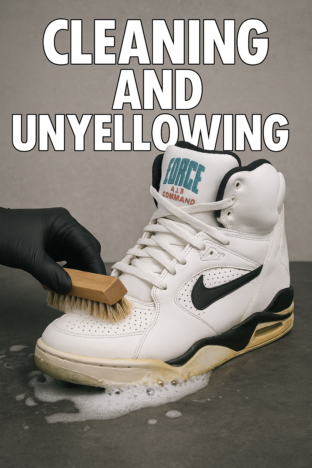 How We Restored a Pair of Air Command Force to Their Glory | Step-by-Step Breakdown
