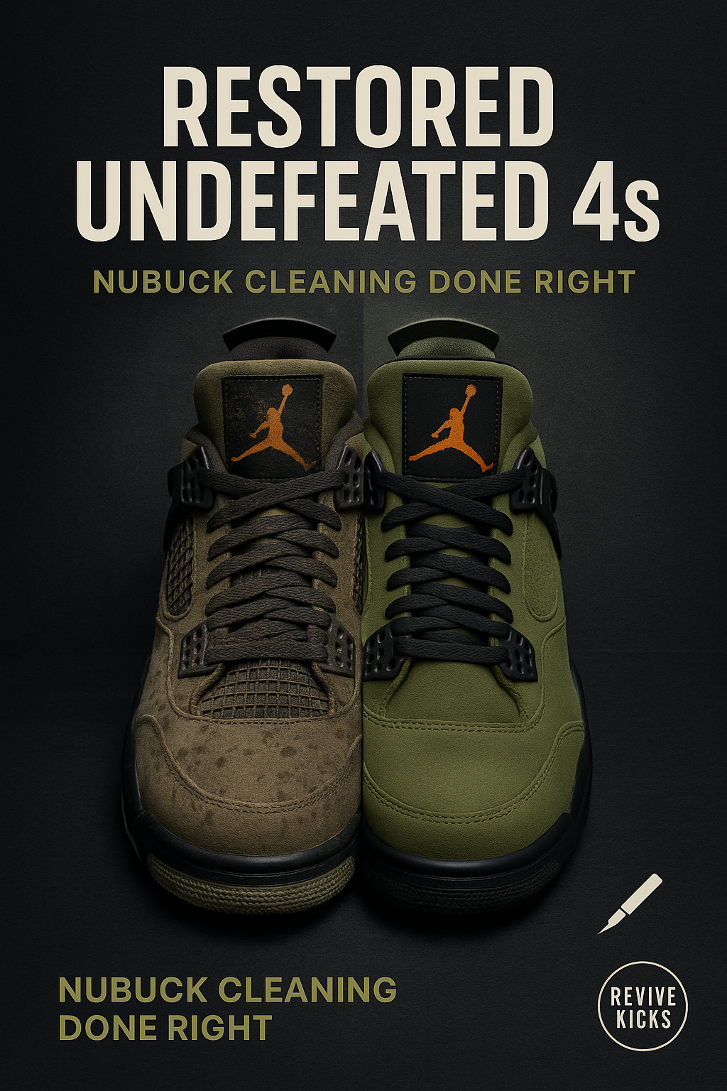 How We Revived a Pair of Undefeated Jordan 4s the Right Way