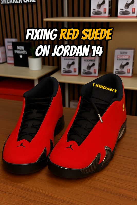 Chlorine Damage? We Saved These Jordan 14 Ferraris After a Pool Party Gone Wrong